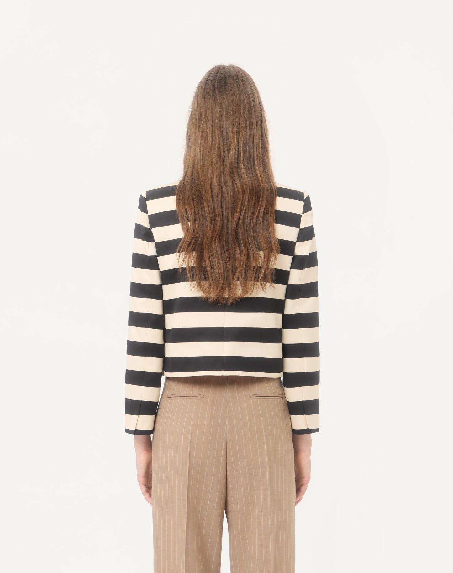 Maxi Barré Cotton Satin Jacket