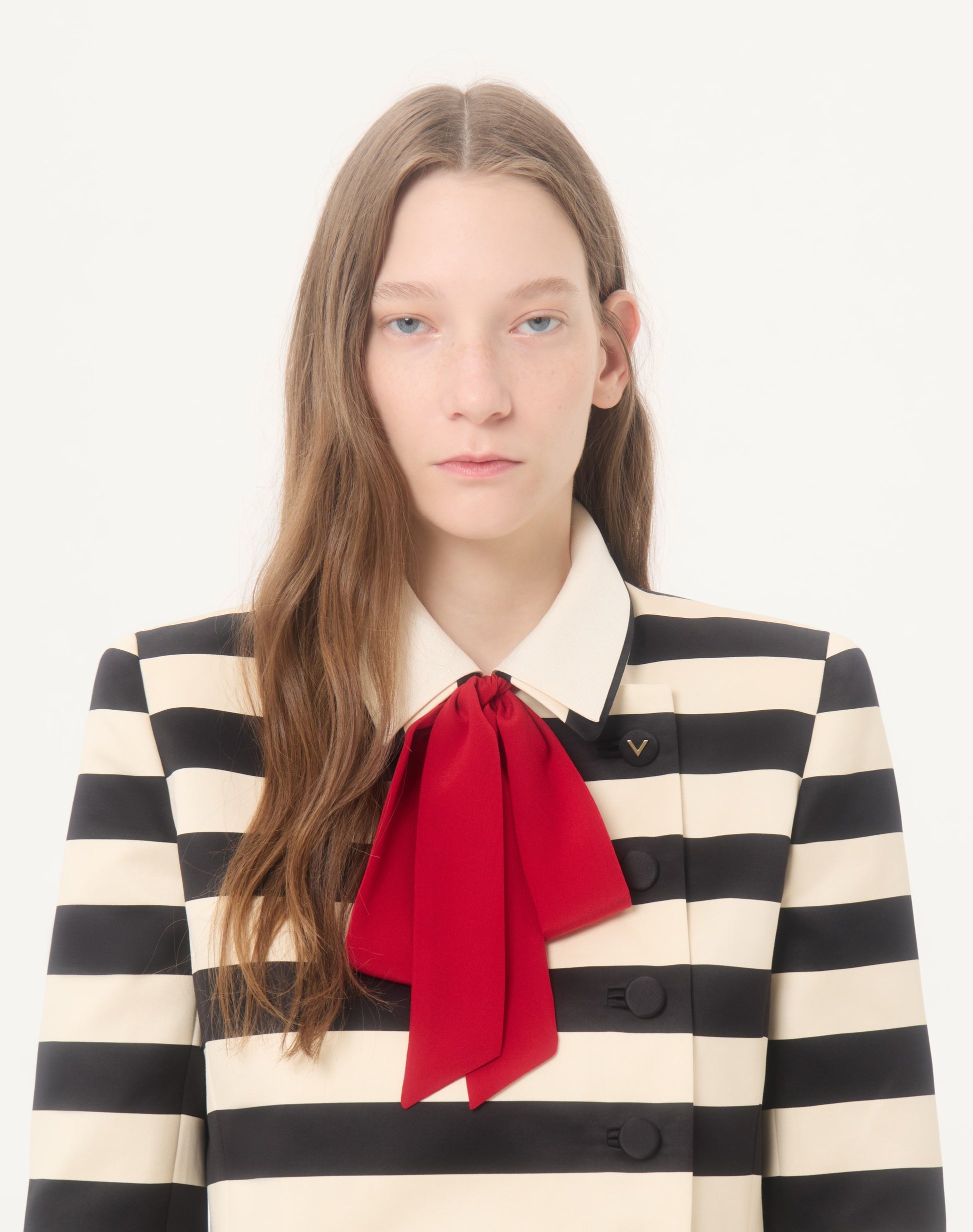 Maxi Barré Cotton Satin Jacket