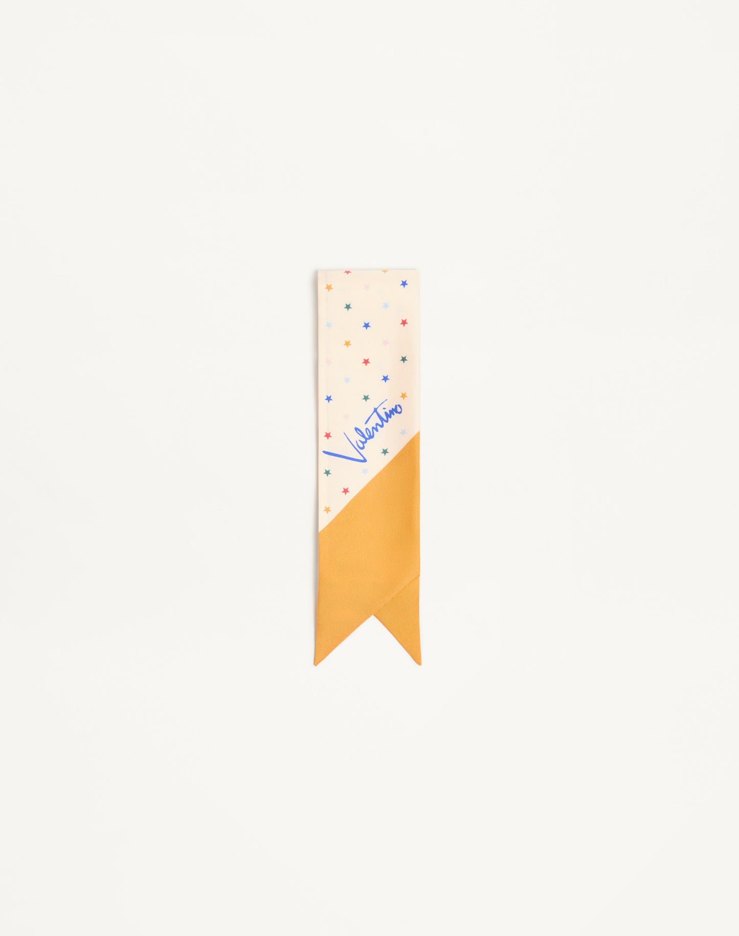 Multicolour Starry Silk Bandeau Scarf