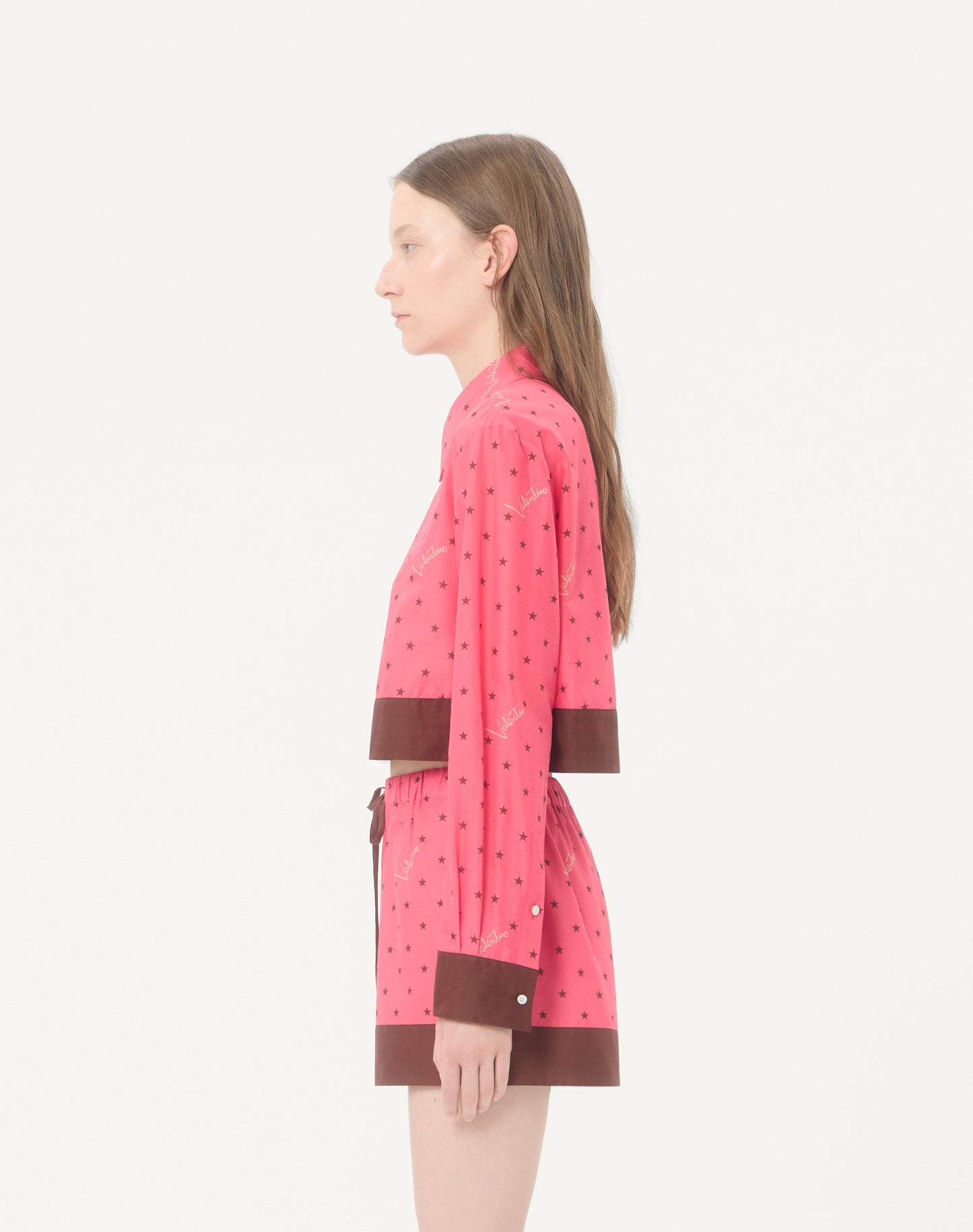 Muslin Starry Signature Shirt With Star-print