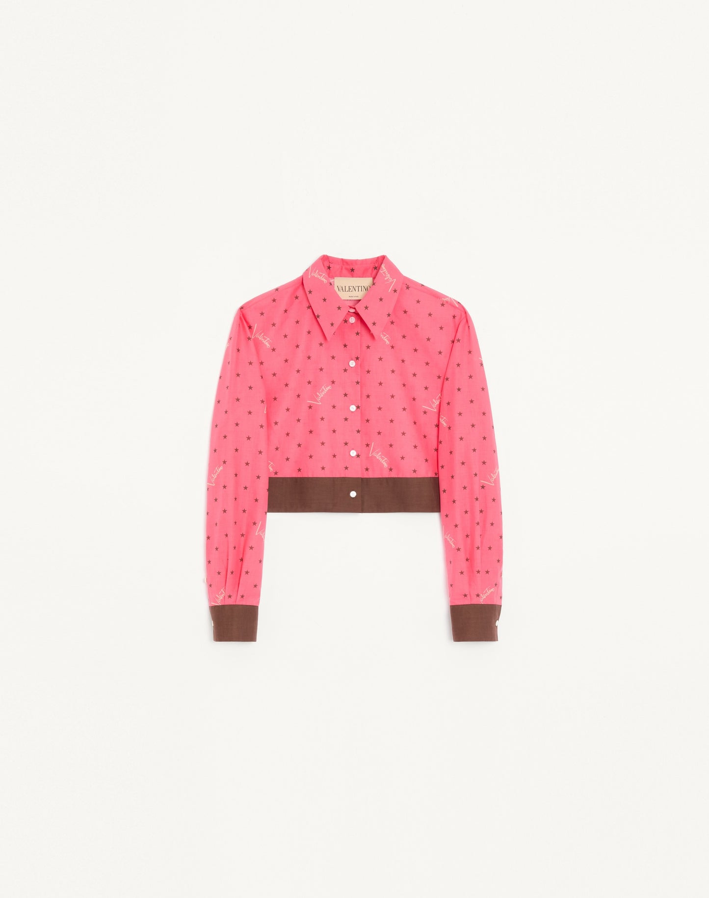 Muslin Starry Signature Shirt With Star-print