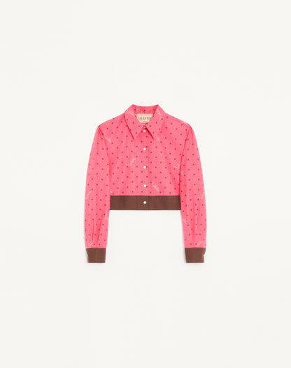 Muslin Starry Signature Shirt With Star-print
