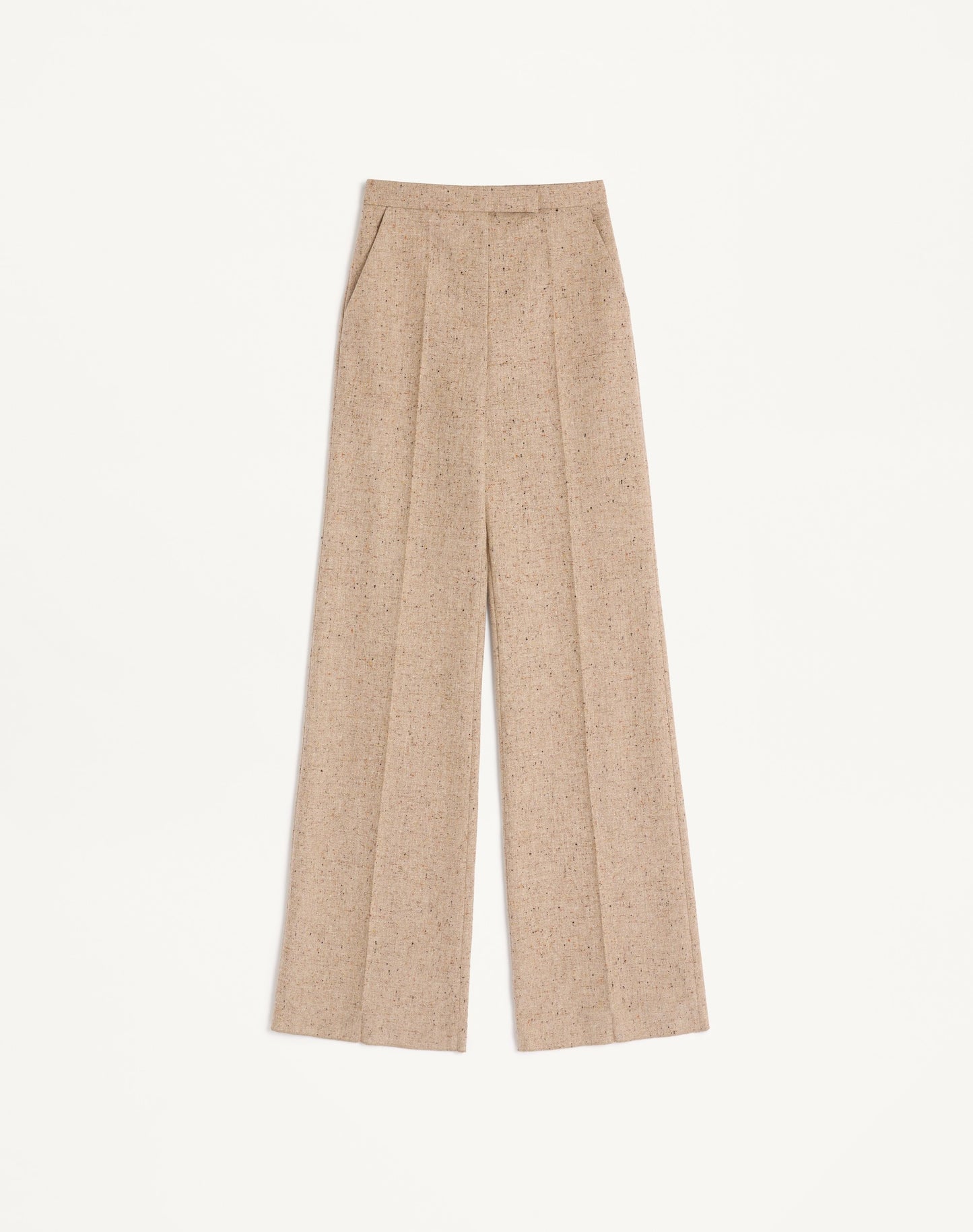 Natté Buttoned Weave Trousers