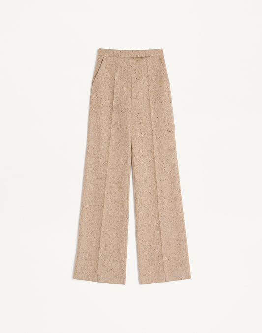 Natté Buttoned Weave Trousers