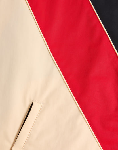 Nylon Hooded Windbreaker With Vlogo Patch