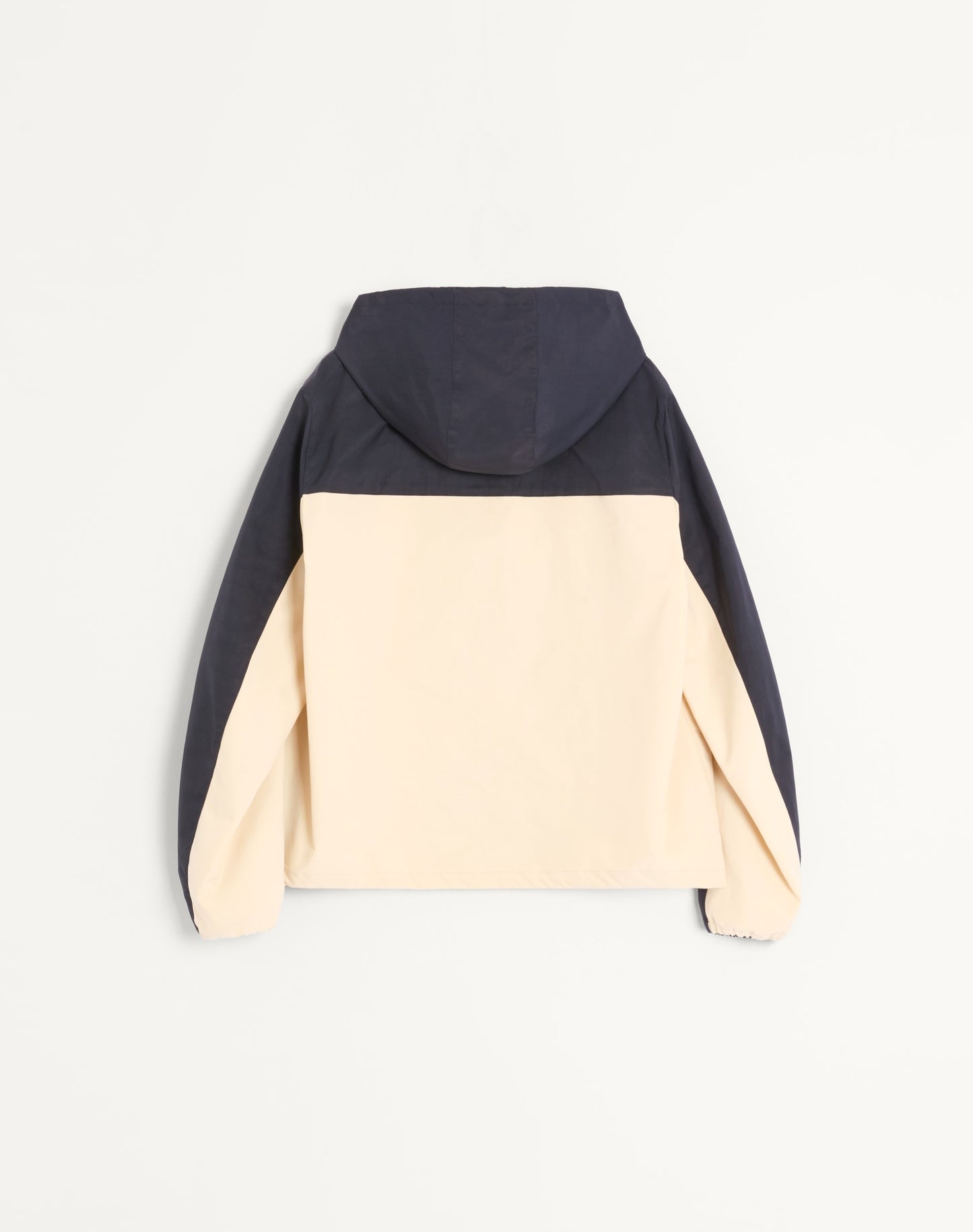 Nylon Hooded Windbreaker With Vlogo Patch