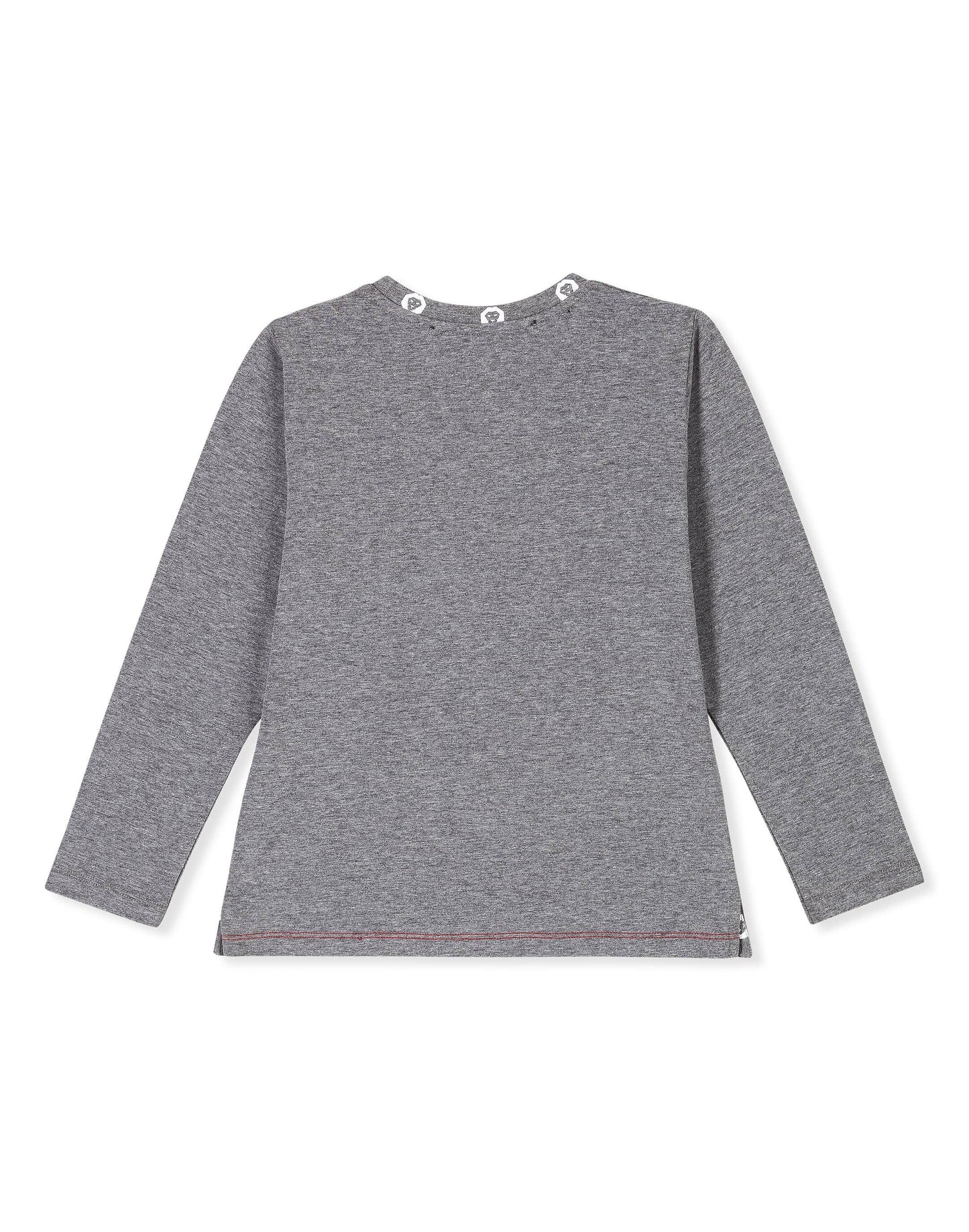 T-shirt Round Neck LS "Royal Mint"