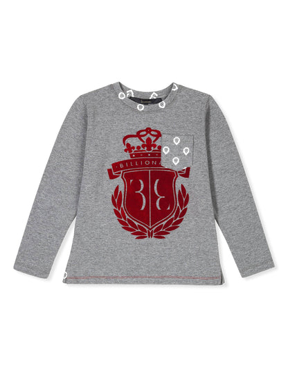 T-shirt Round Neck LS "Royal Mint"