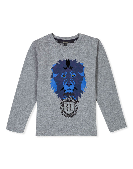T-shirt Round Neck LS "Royal Mind"