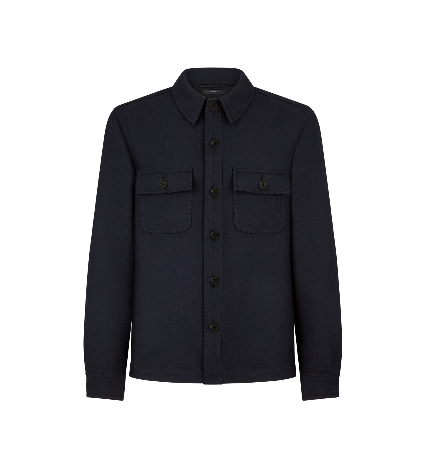 Light Wool Chest Pocket Outershirt
