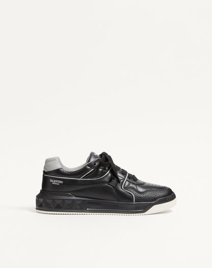 One Stud Low-top Nappa Sneaker