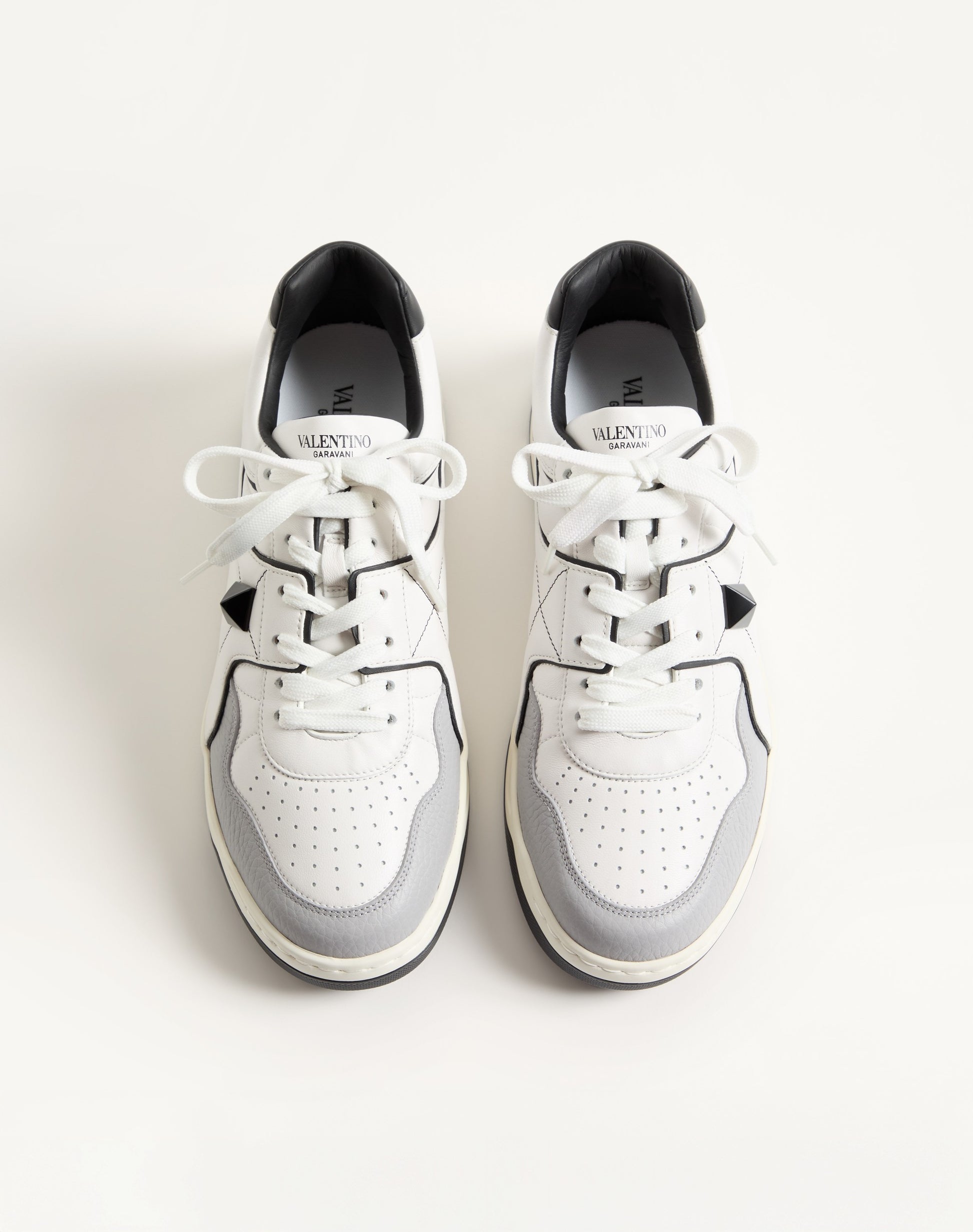 One Stud Low-top Nappa Sneaker
