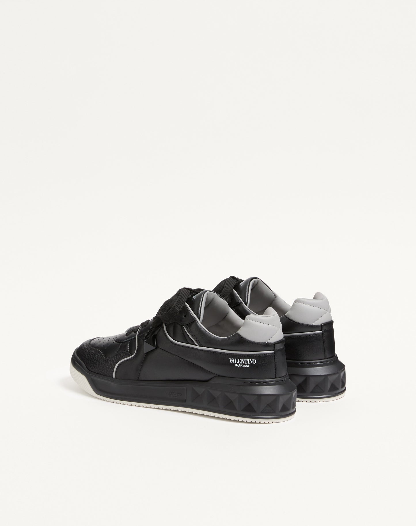 One Stud Low-top Nappa Sneaker