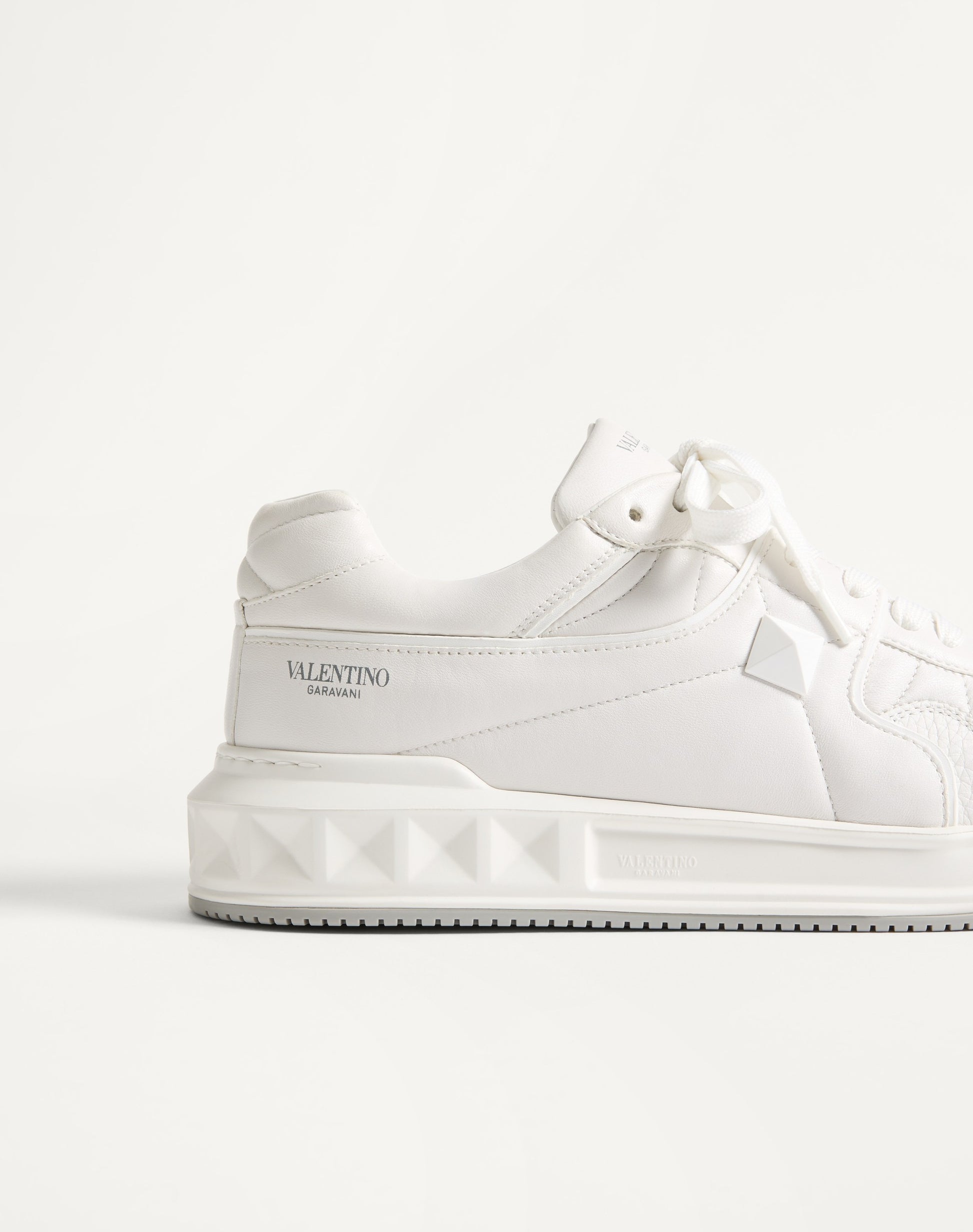 One Stud Low-top Nappa Sneaker