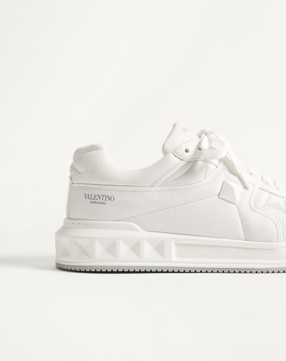 One Stud Low-top Nappa Sneaker
