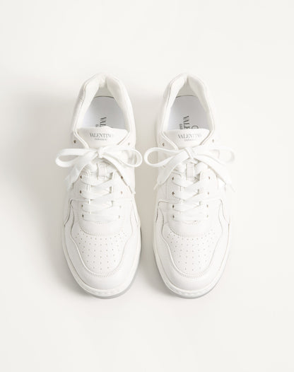One Stud Low-top Nappa Sneaker