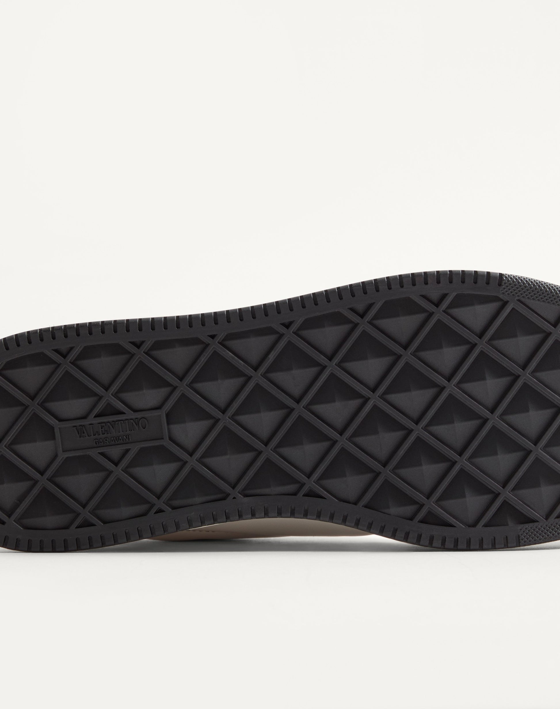 One Stud Low-top Nappa Sneaker
