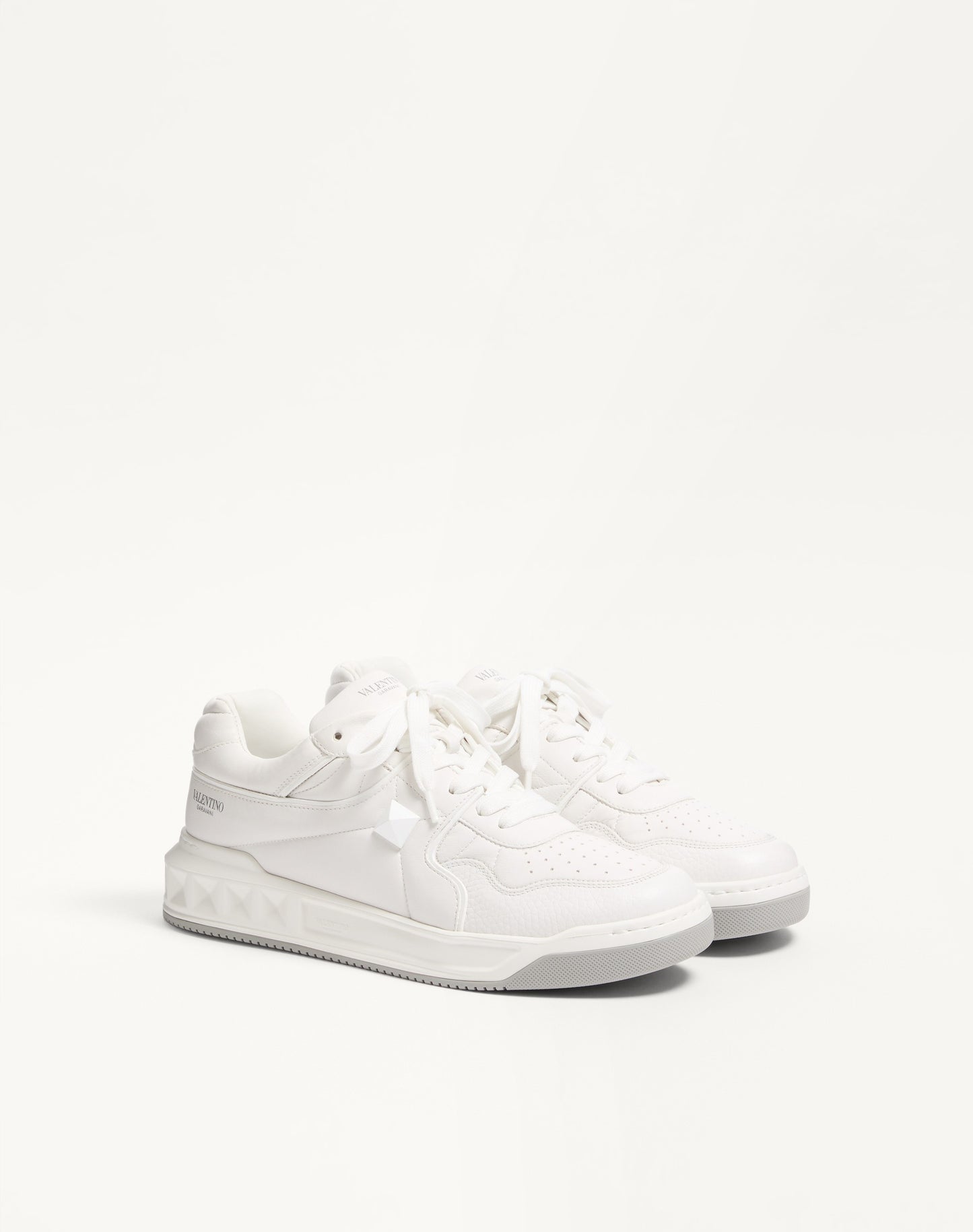 One Stud Low-top Nappa Sneaker