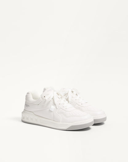 One Stud Low-top Nappa Sneaker