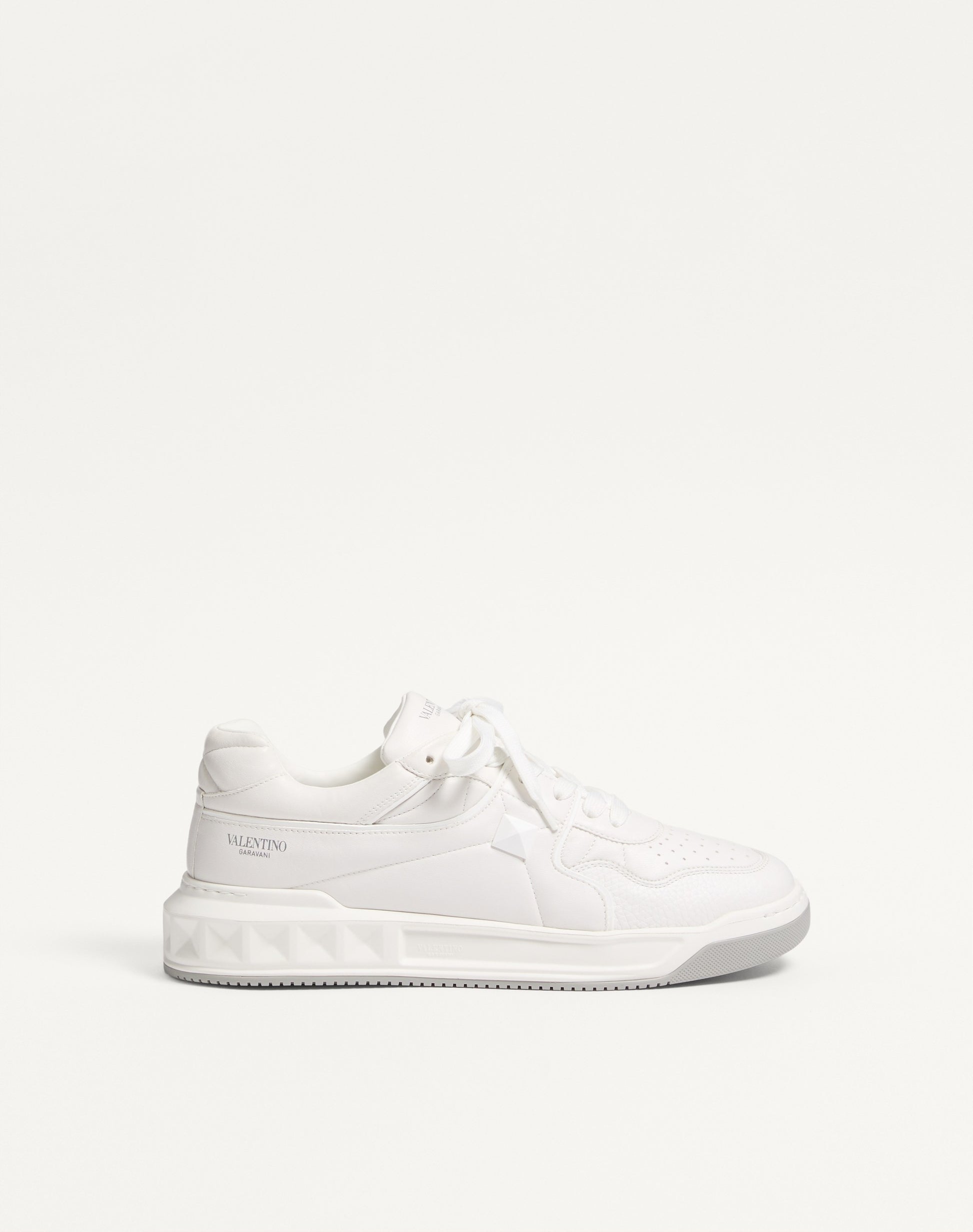 One Stud Low-top Nappa Sneaker