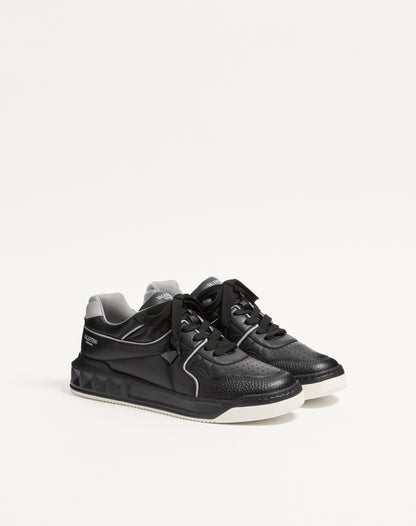 One Stud Low-top Nappa Sneaker