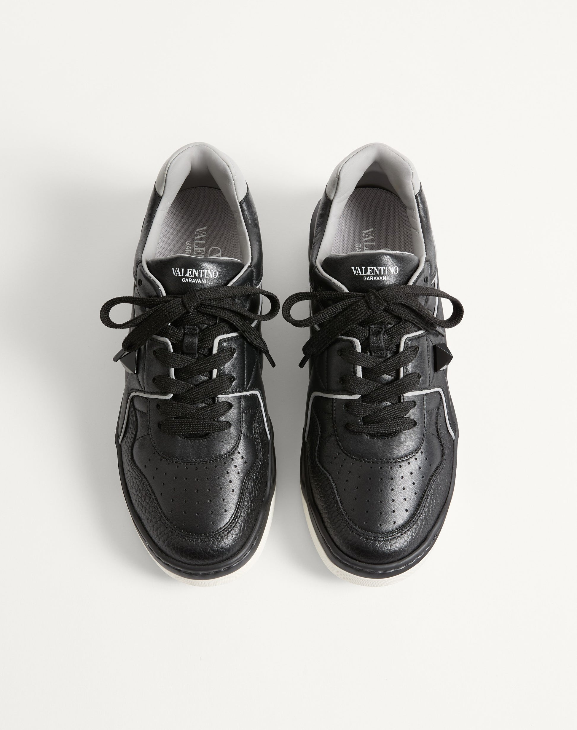 One Stud Low-top Nappa Sneaker
