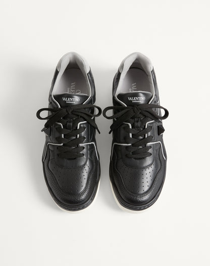 One Stud Low-top Nappa Sneaker