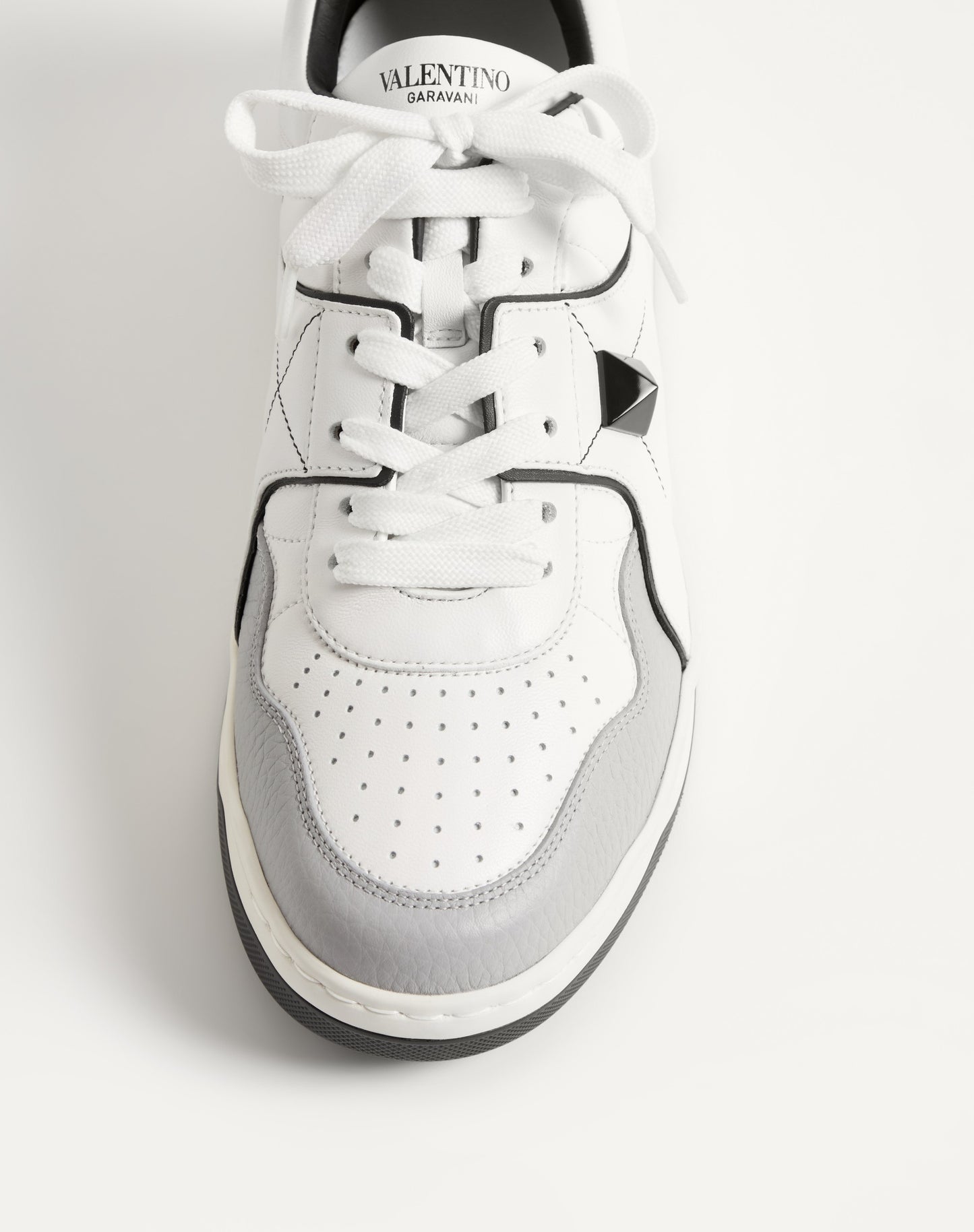 One Stud Low-top Nappa Sneaker