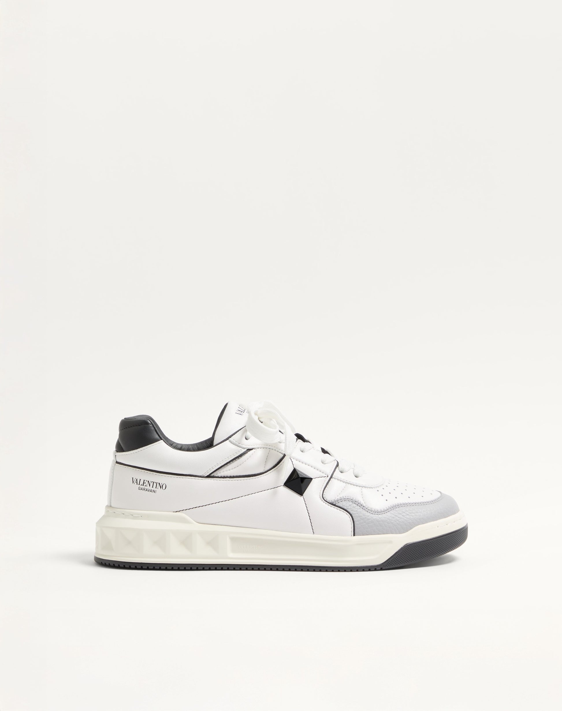 One Stud Low-top Nappa Sneaker