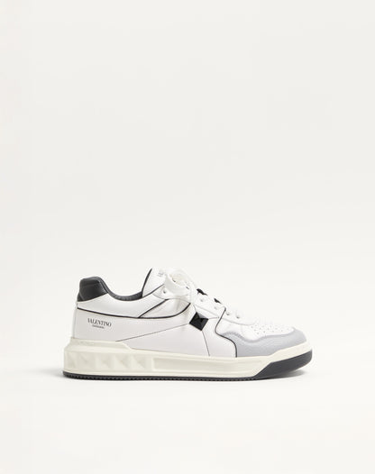 One Stud Low-top Nappa Sneaker