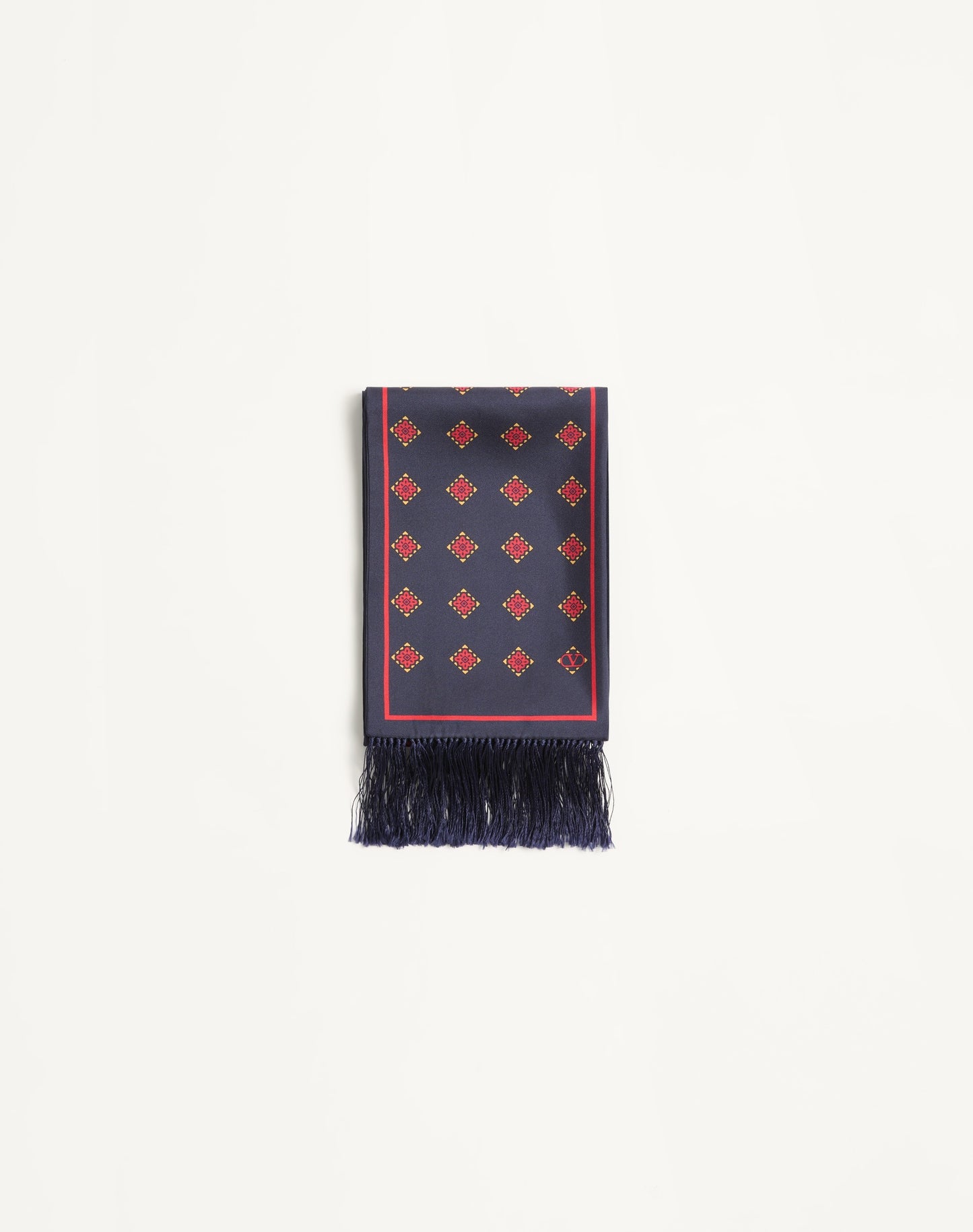 Opticool Silk Bandeau Scarf With Fringe