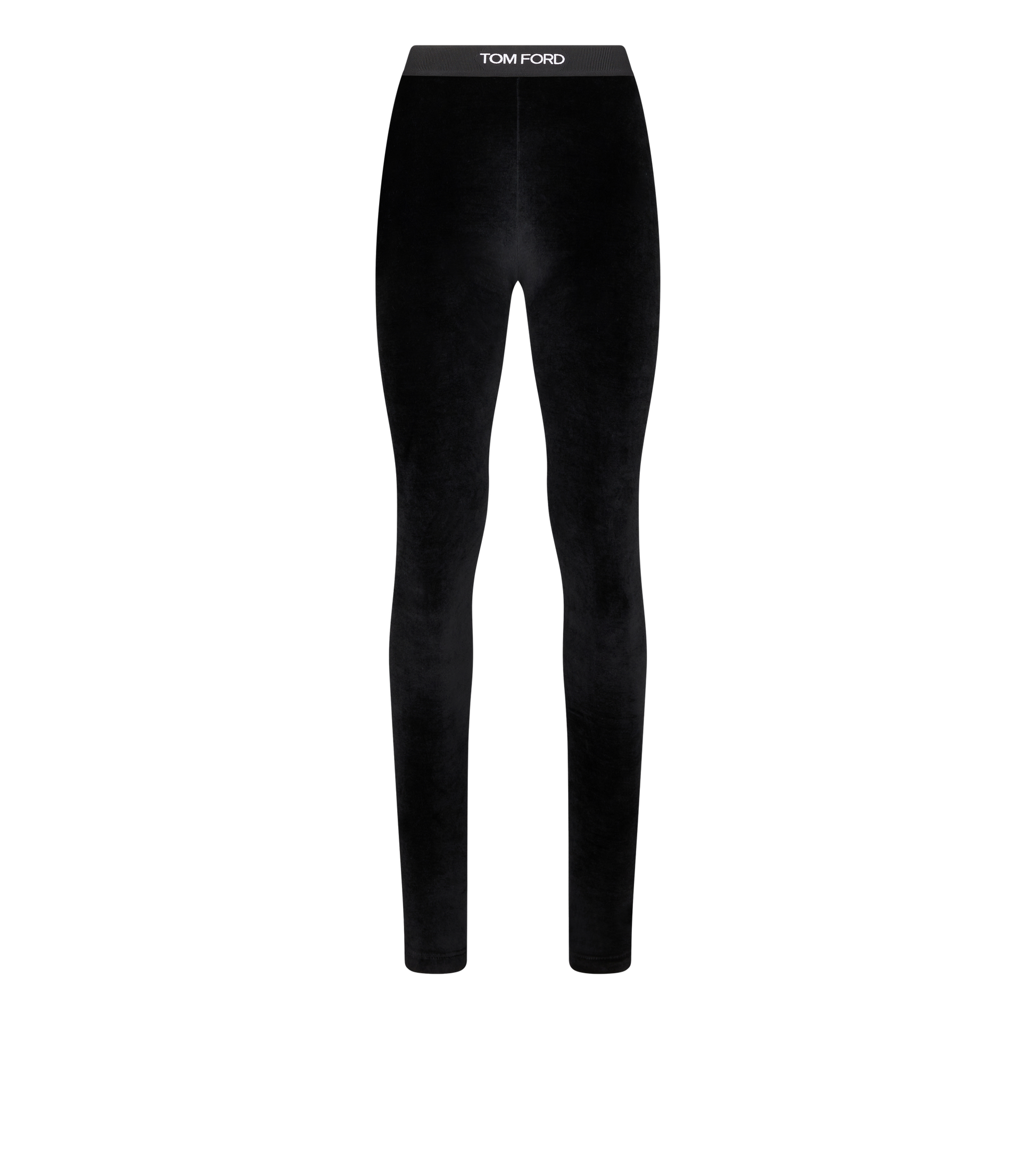 Stretch Lustrous Velour Signature Leggings