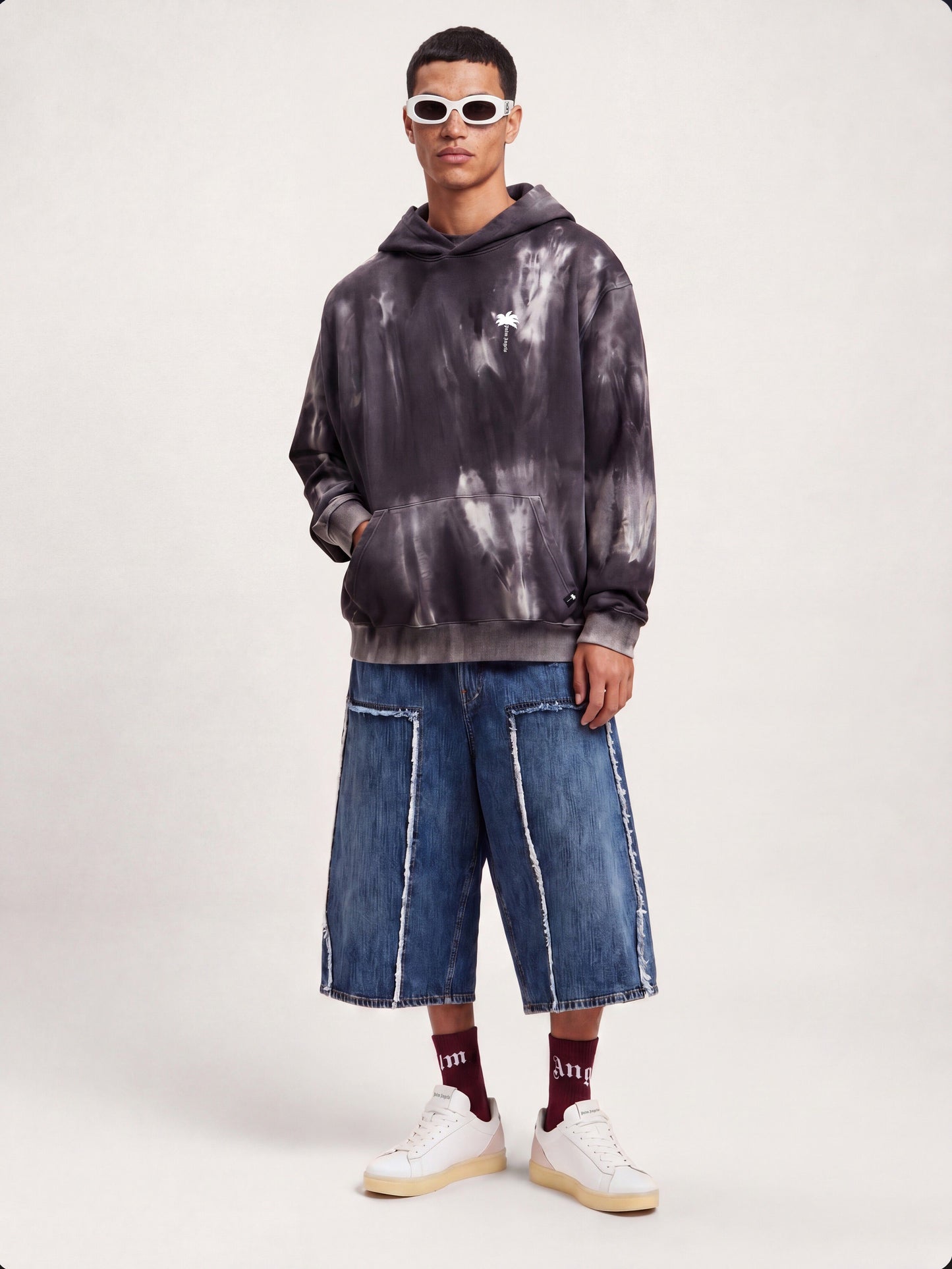 Palm Angels X Hï Ibiza Tie Dye Hoodie
