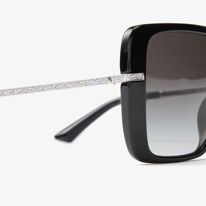 Pati Black Square Sunglasses