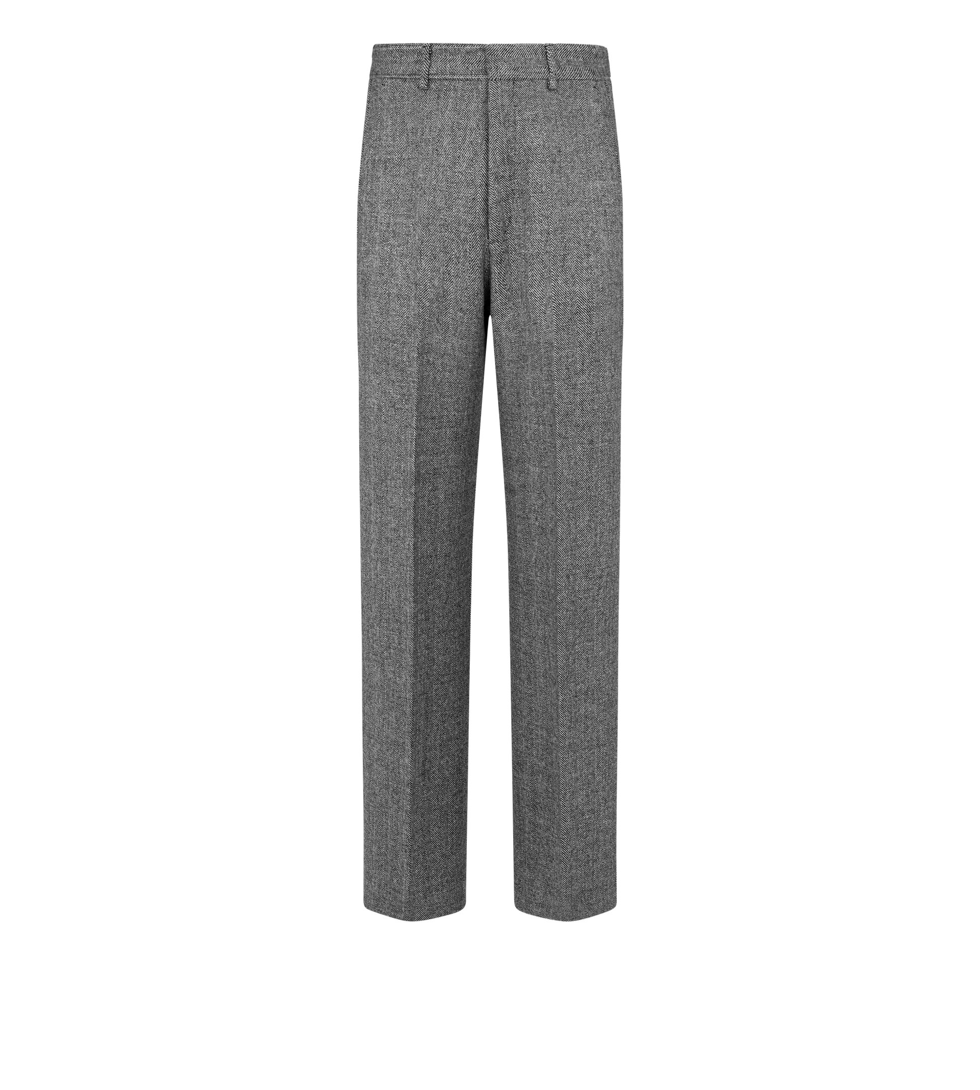 Sharkskin Herringbone Double Splittable Pant