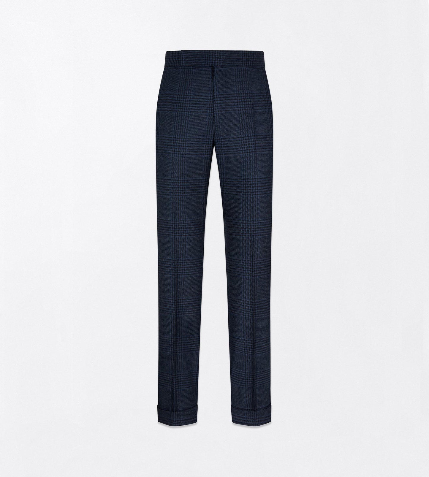 Grand Check Flat Front Pant