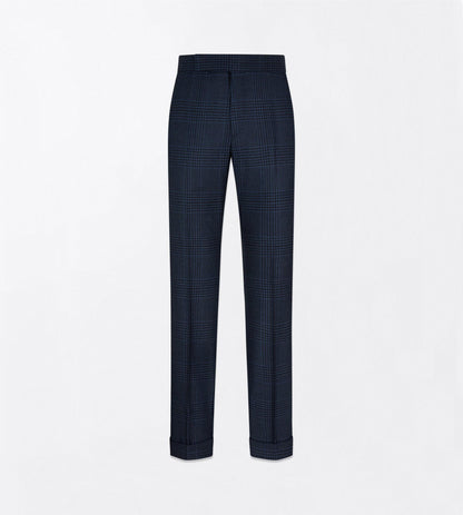 Grand Check Flat Front Pant