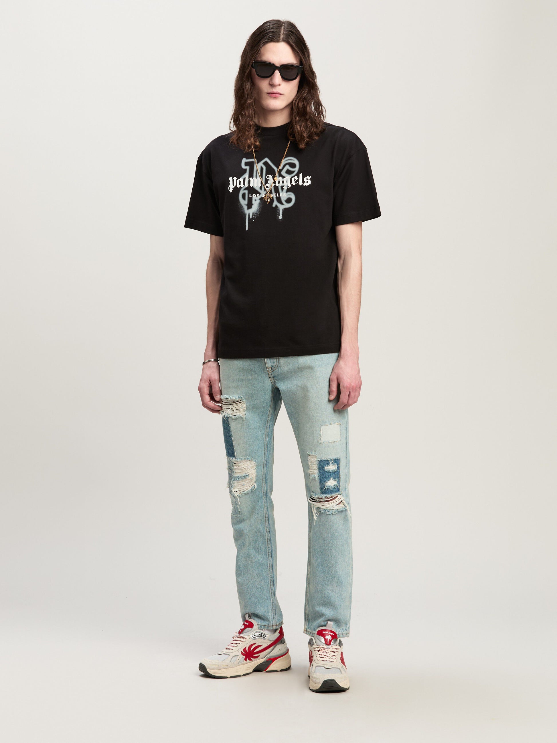 La Monogram Spray Tee
