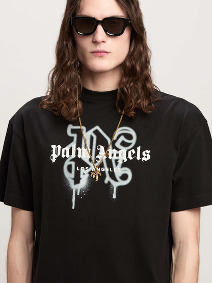 La Monogram Spray Tee