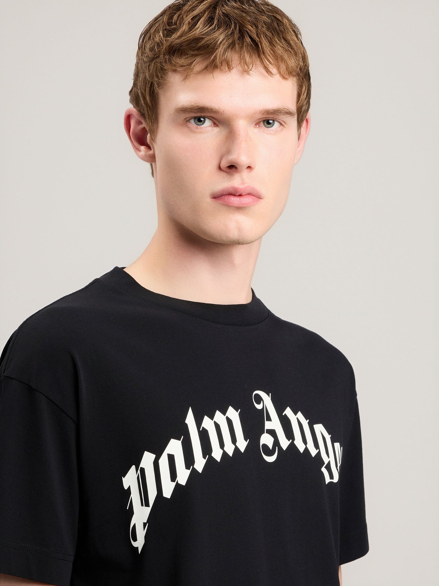 Curved Logo T Shirt