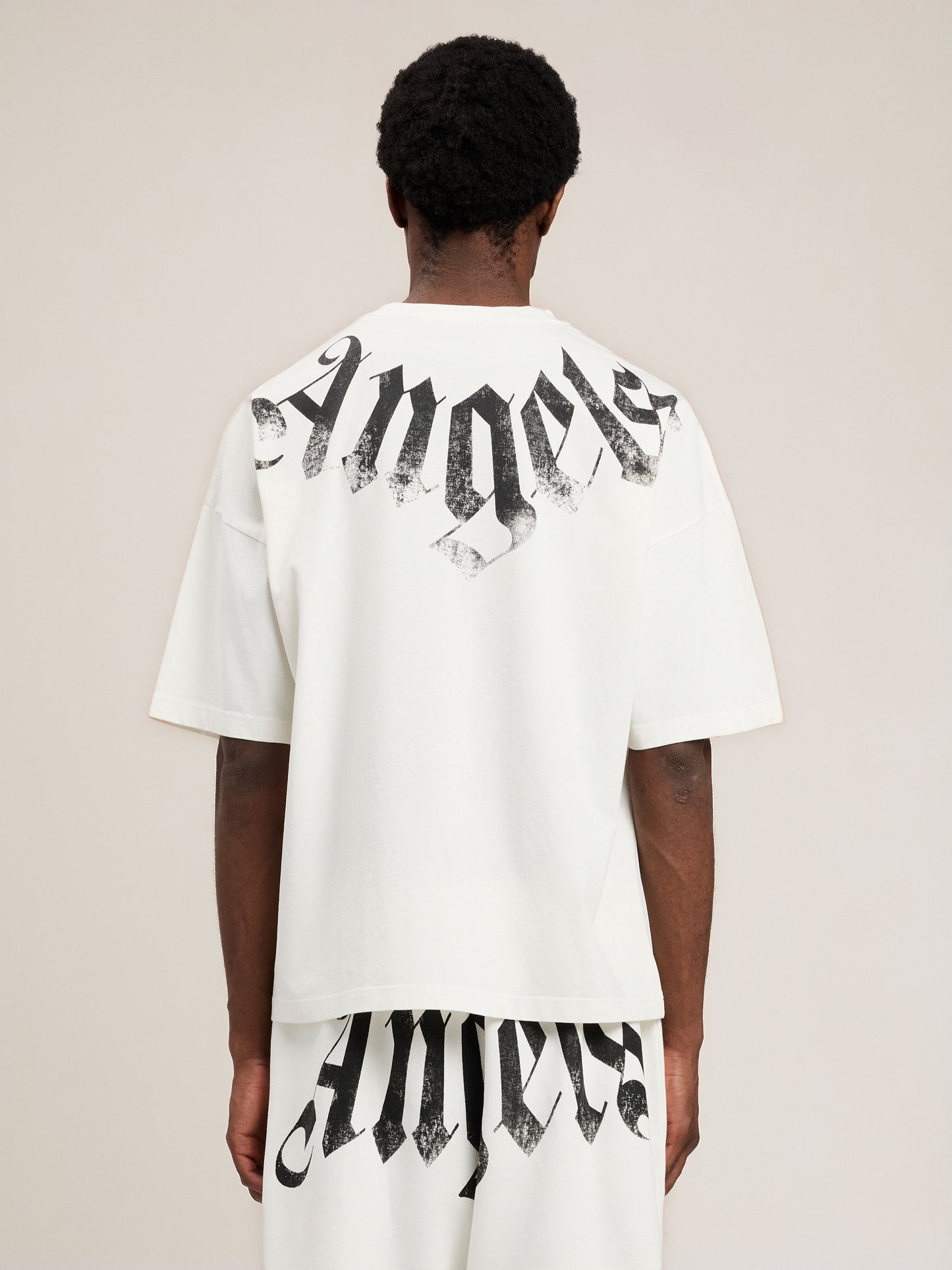 Big Neck Logo Loose T Shirt