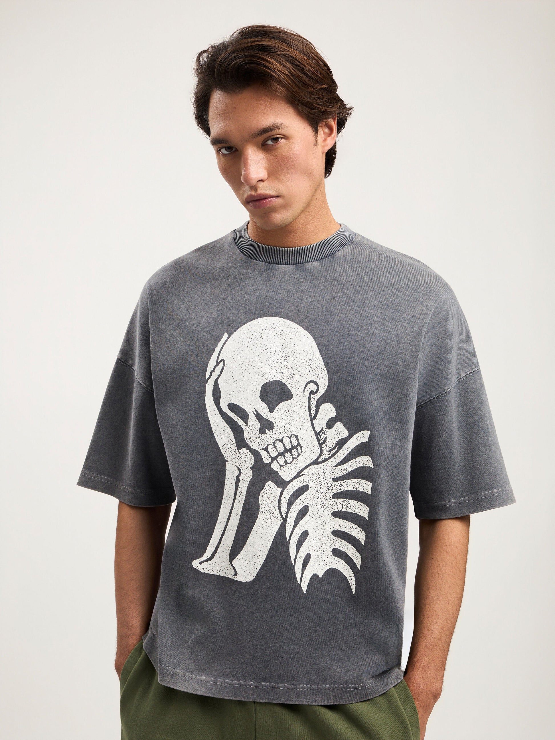 Skull Loose T Shirt
