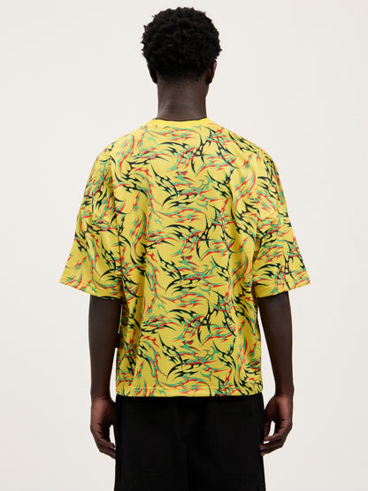Tribal Allover Palm Sport T Shirt
