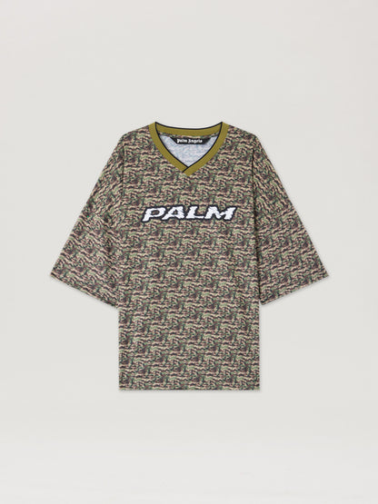 Camo Allover Palm Sport T Shirt