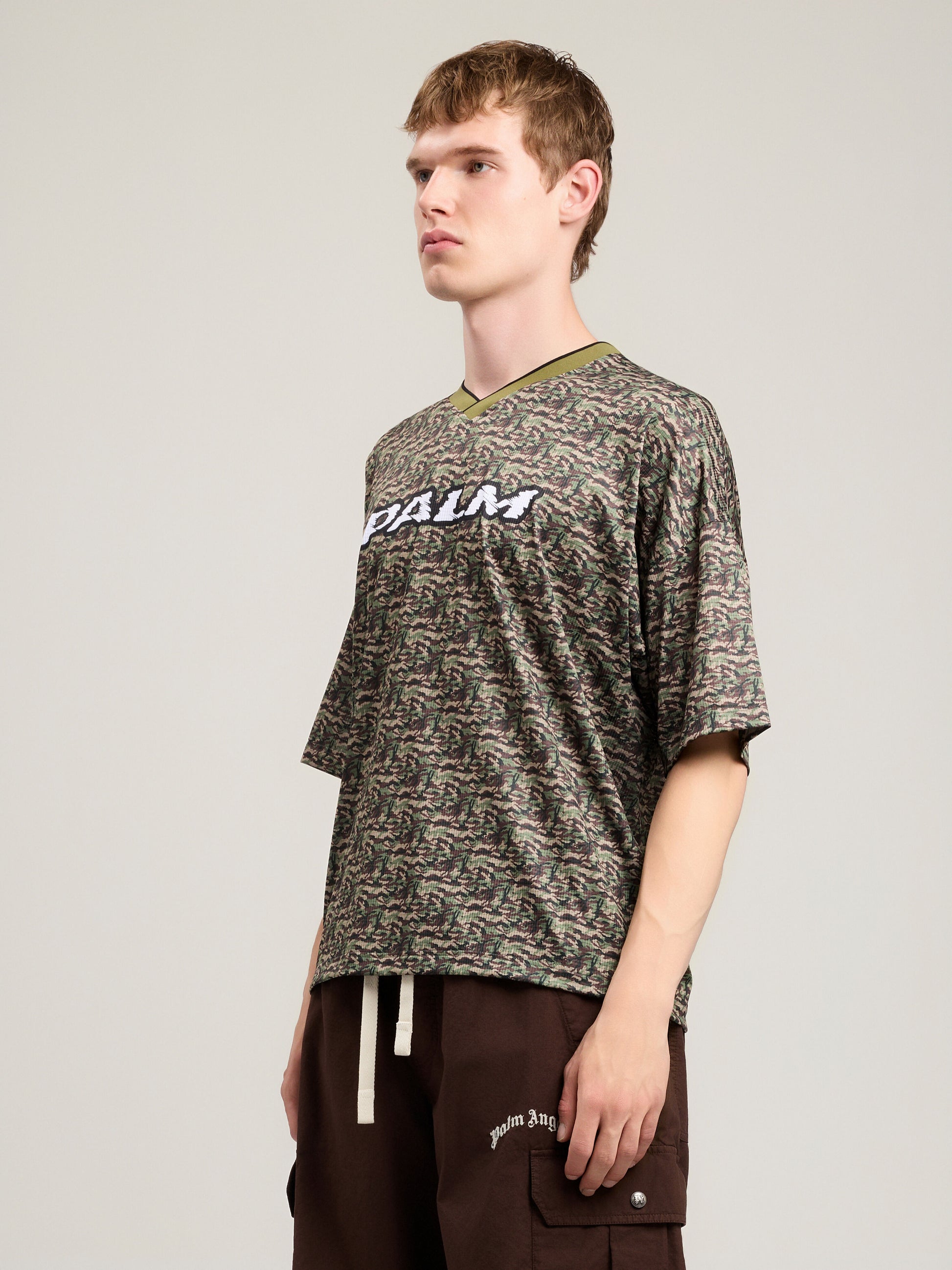 Camo Allover Palm Sport T Shirt