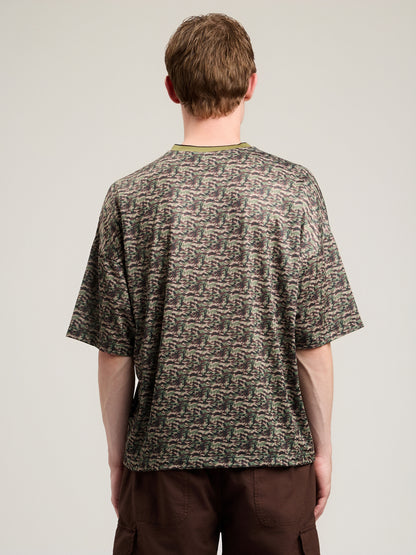 Camo Allover Palm Sport T Shirt