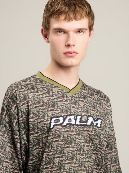 Camo Allover Palm Sport T Shirt