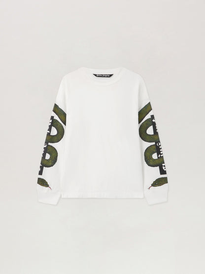 Snake Box Logo Long Sleeve T Shirt