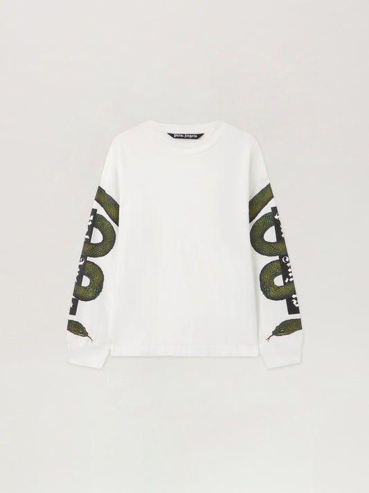 Snake Box Logo Long Sleeve T Shirt