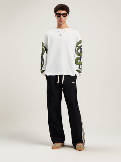 Snake Box Logo Long Sleeve T Shirt